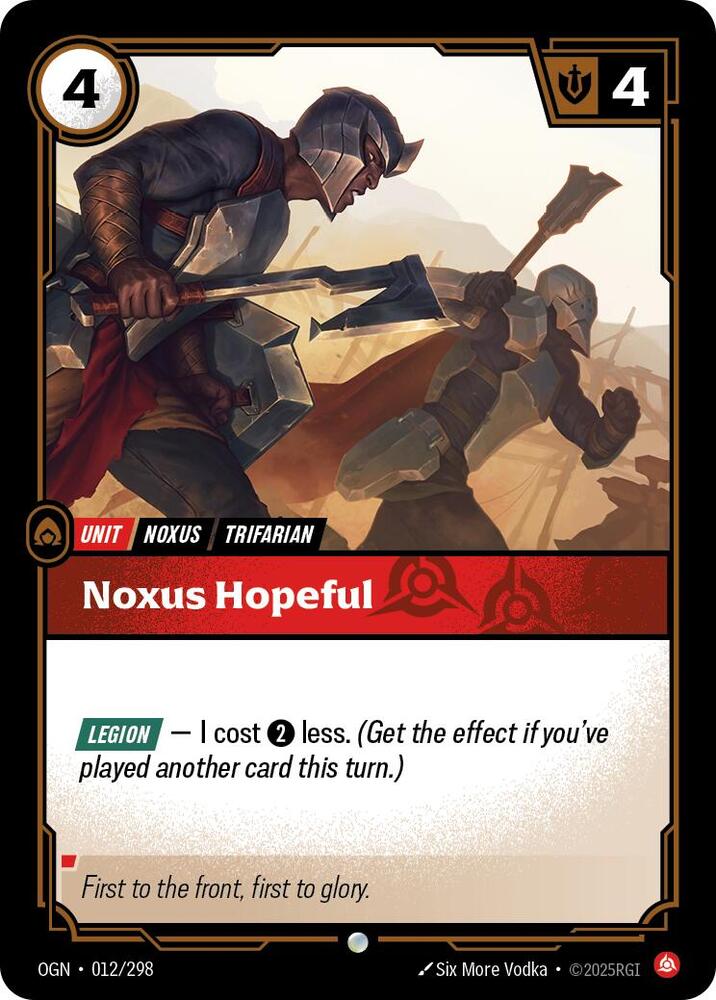 Noxus Hopeful #012/298