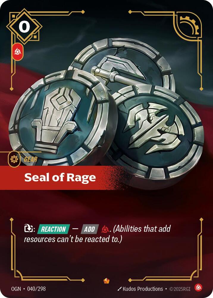Seal of Rage #040/298