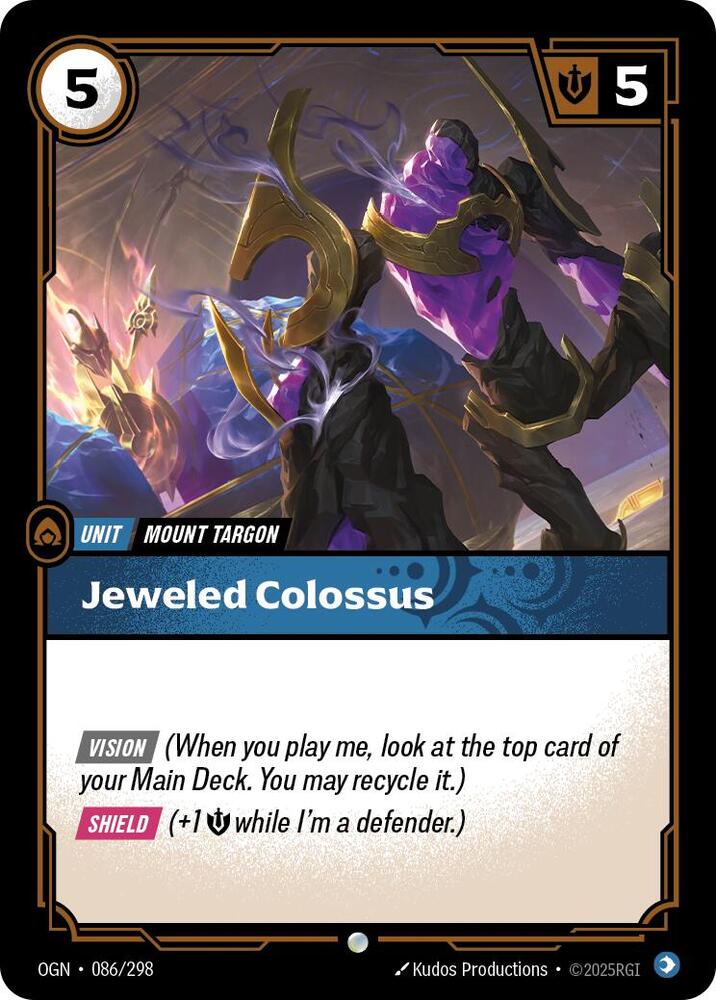 Jeweled Colossus #086/298