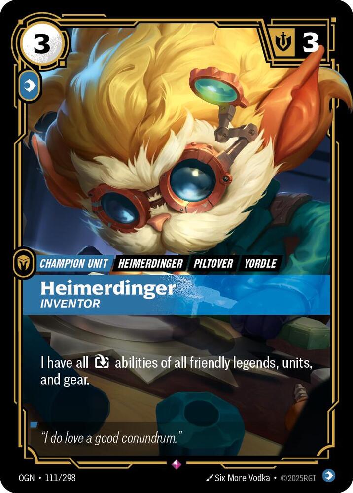 Heimerdinger - Inventor #111/298