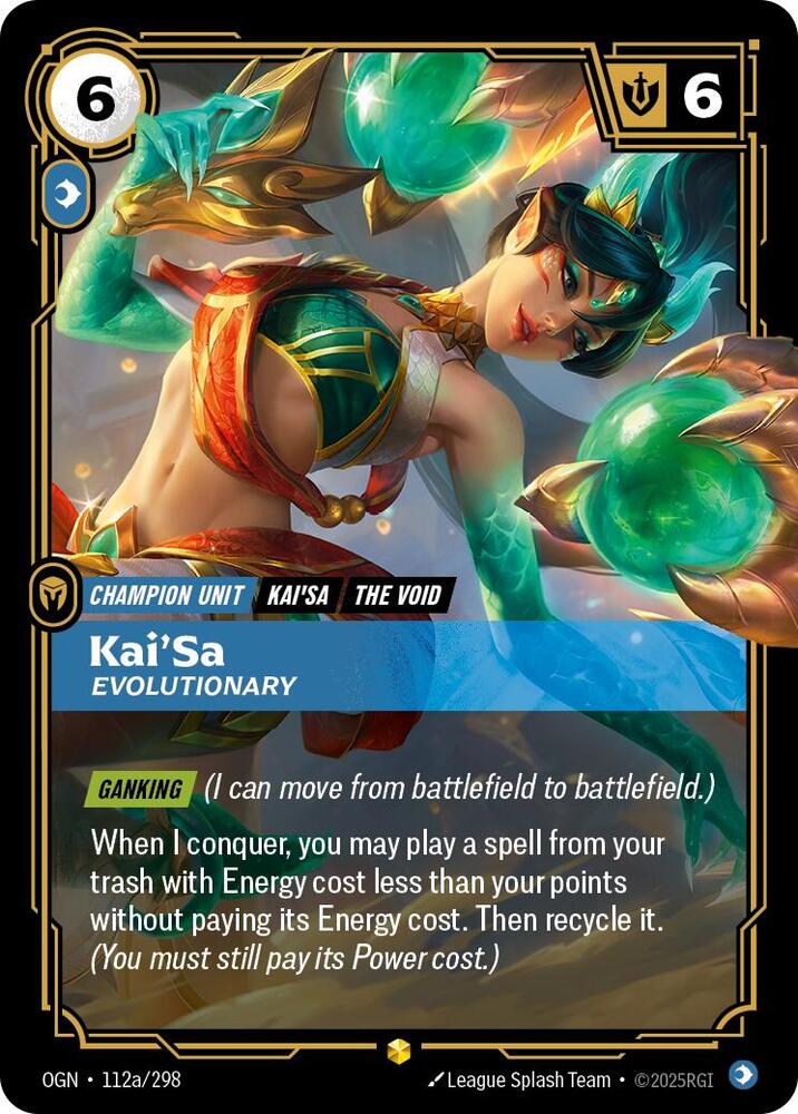 Kai'Sa - Evolutionary (Alternate Art) #112a/298