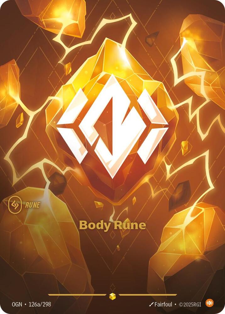 Body Rune (Alternate Art) #126a/298