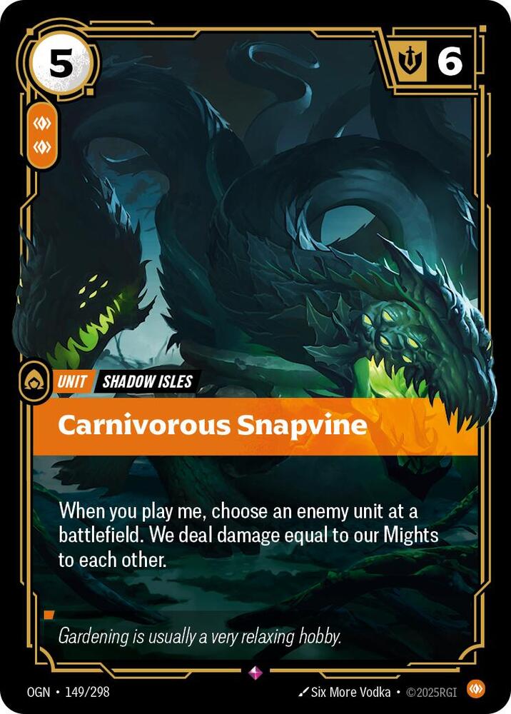 Carnivorous Snapvine #149/298