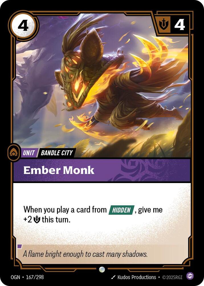 Ember Monk #167/298
