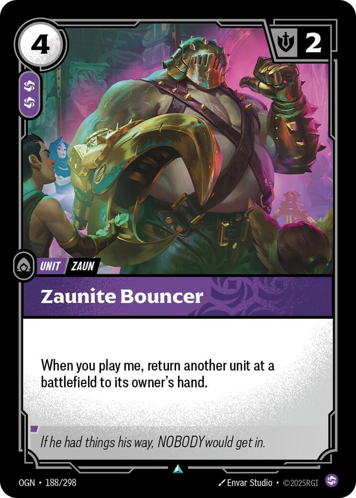 Zaunite Bouncer #188/298