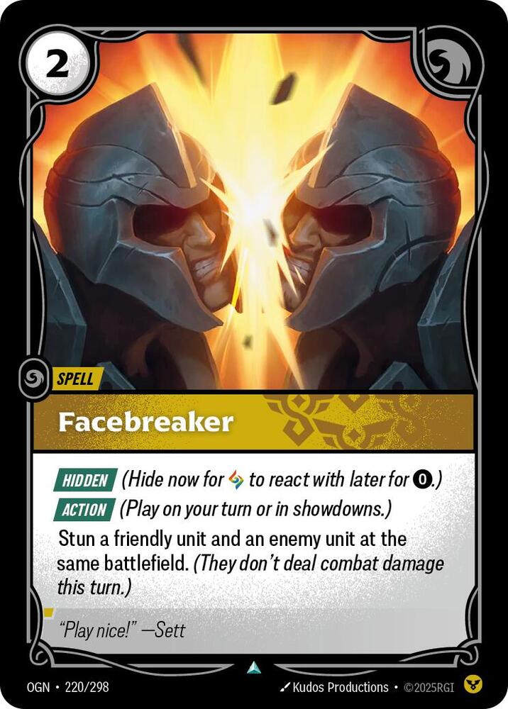 Facebreaker #220/298