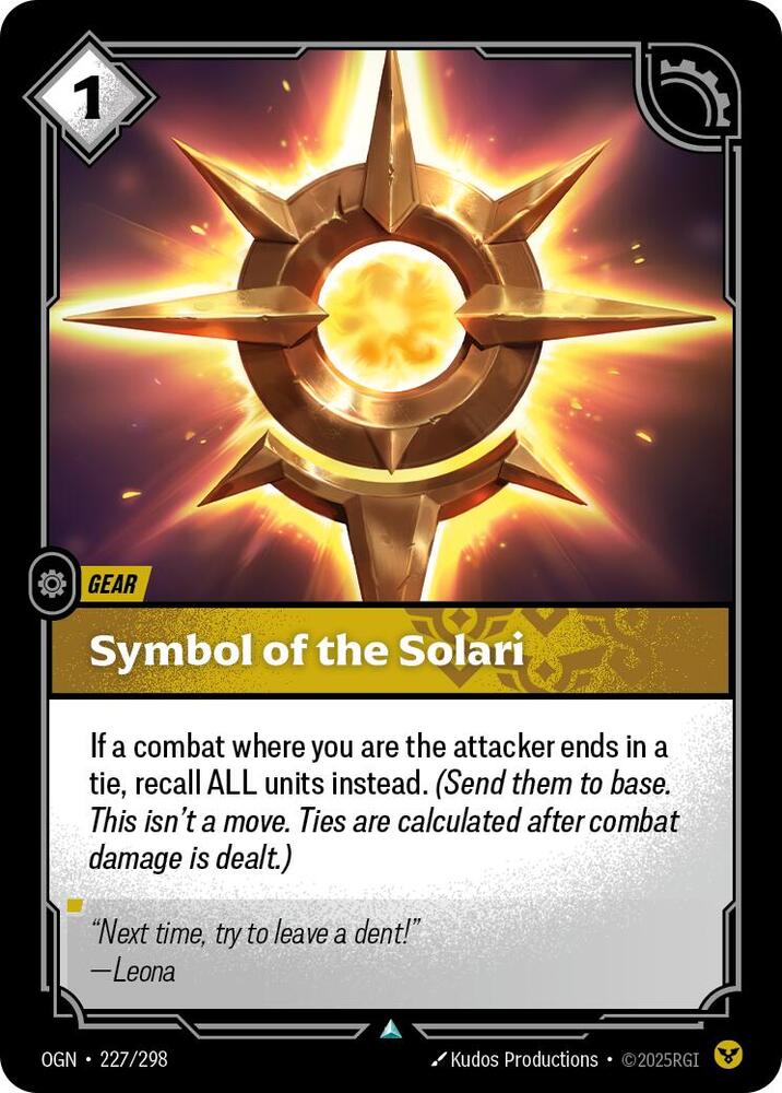 Symbol of the Solari #227/298