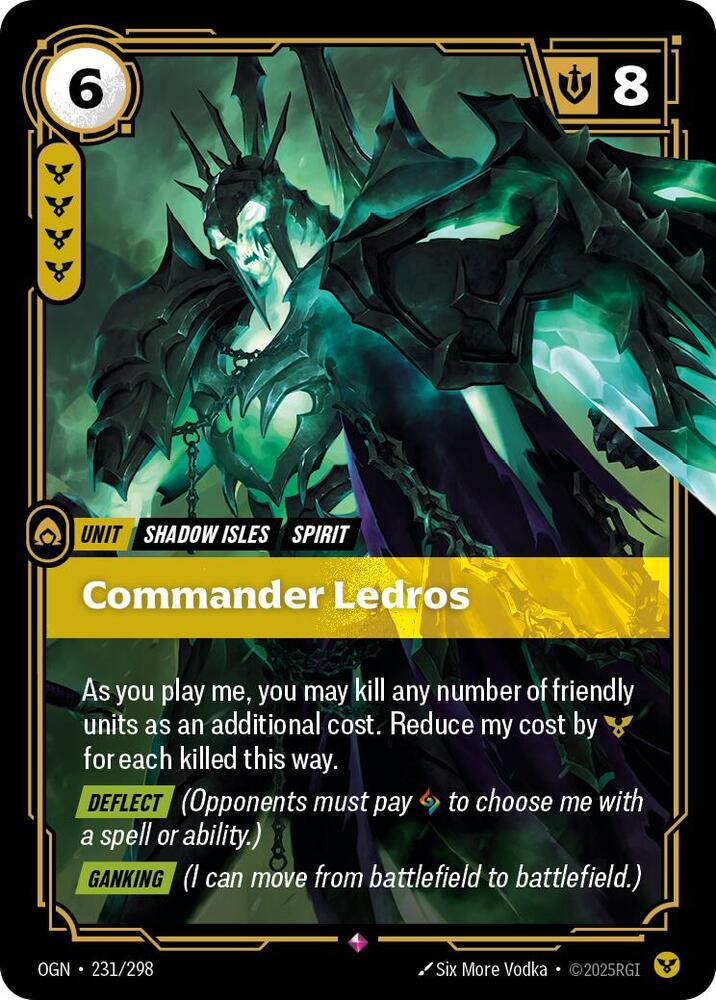 Commander Ledros #231/298