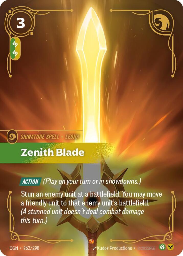 Zenith Blade #262/298