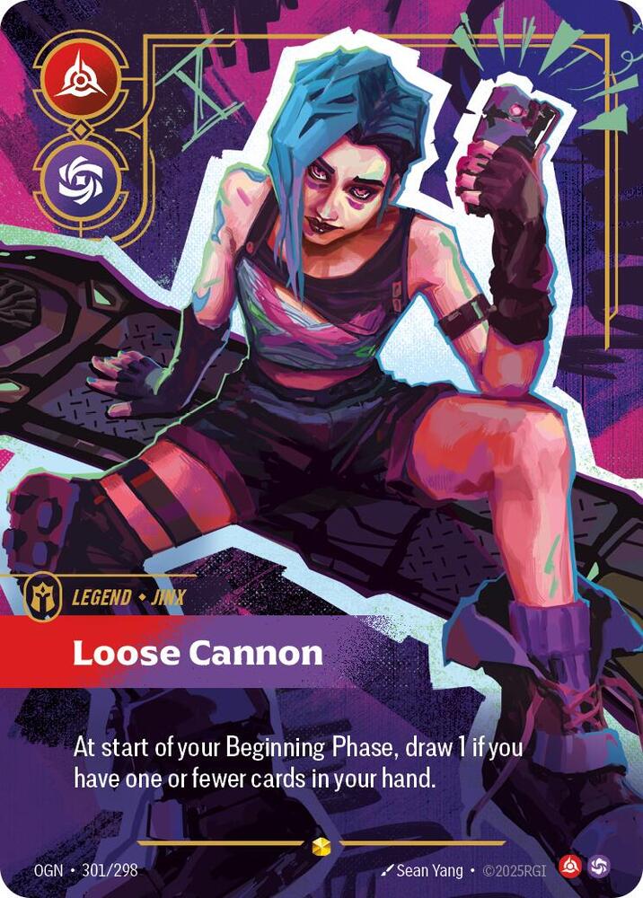 Jinx - Loose Cannon (Overnumbered) #301/298