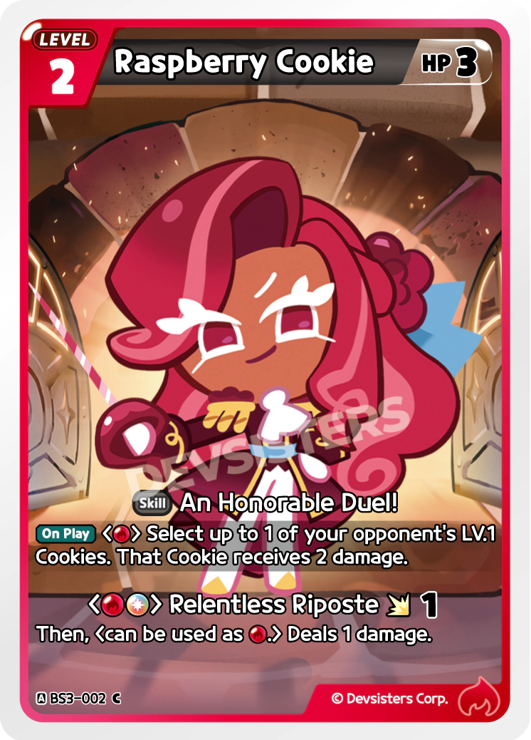 Raspberry Cookie (BS3-002)