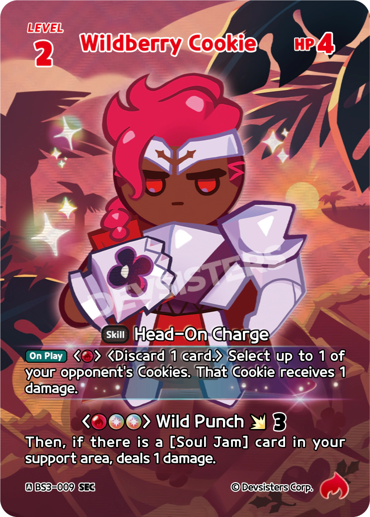 Wildberry Cookie (BS3-009@1)