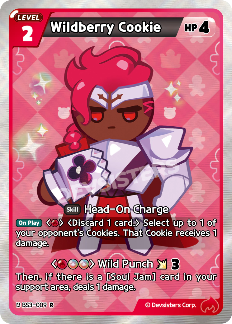 Wildberry Cookie (BS3-009)