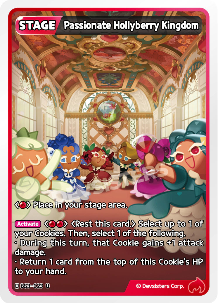 Passionate Hollyberry Kingdom (BS3-023)
