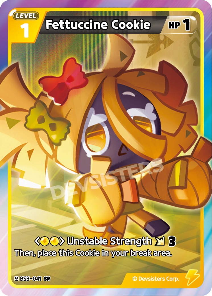 Fettuccine Cookie (BS3-041)