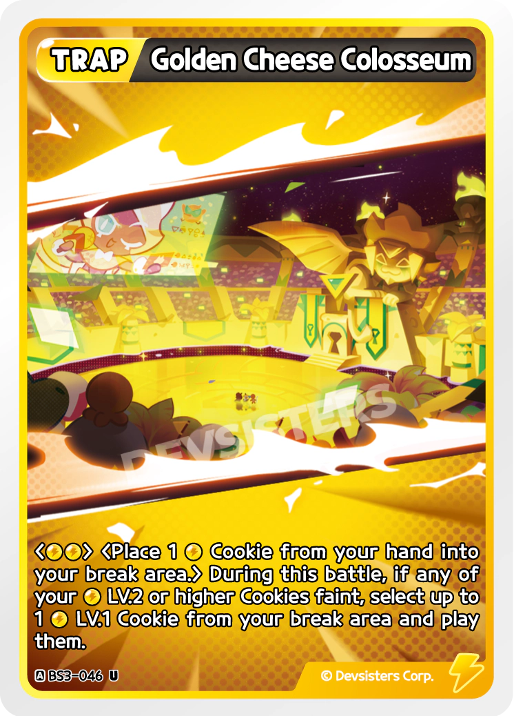 Golden Cheese Colosseum (BS3-046)