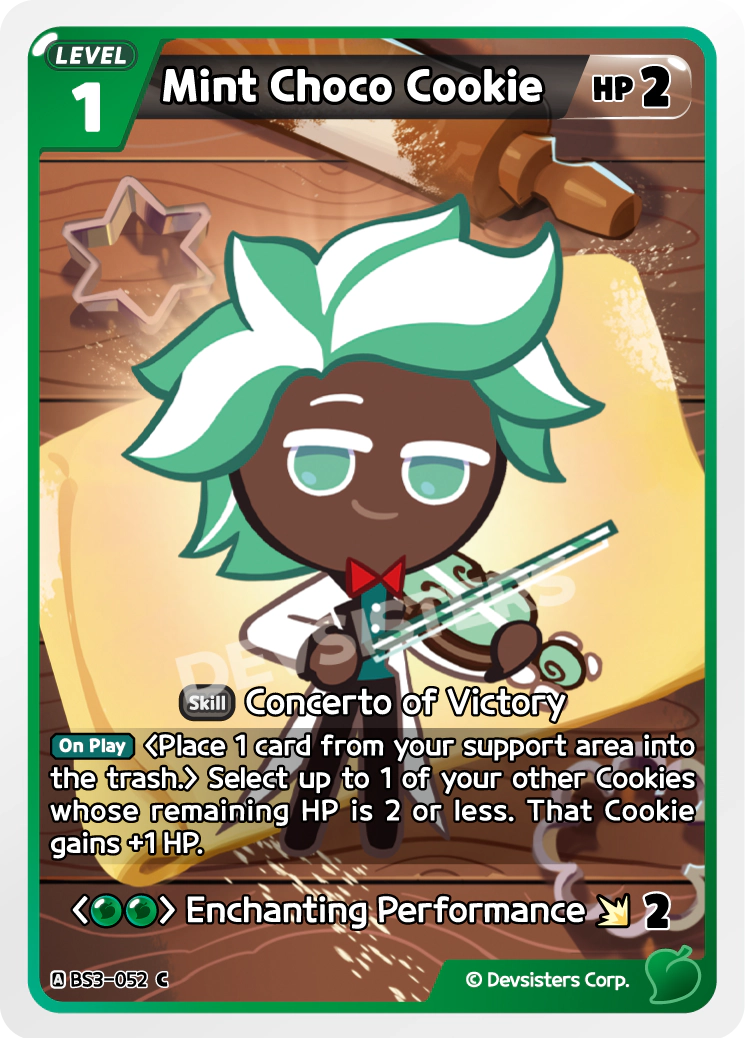 Mint Choco Cookie #BS3-052