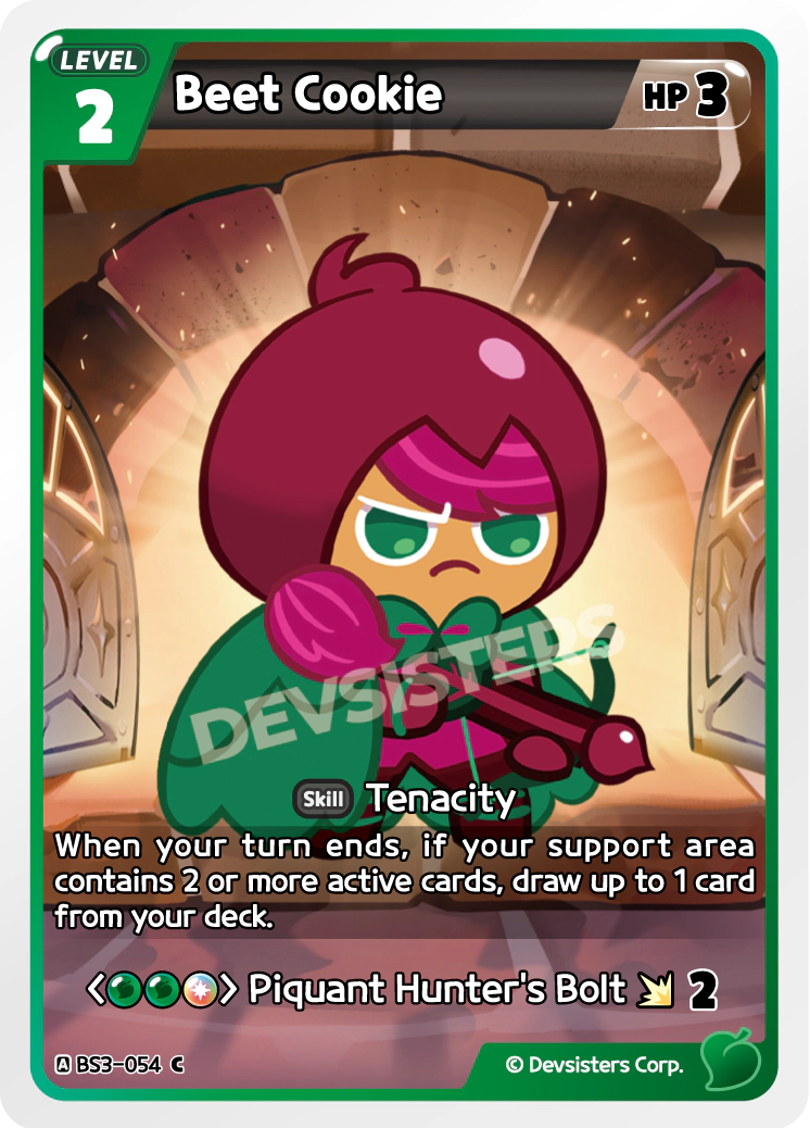 Beet Cookie #BS3-054