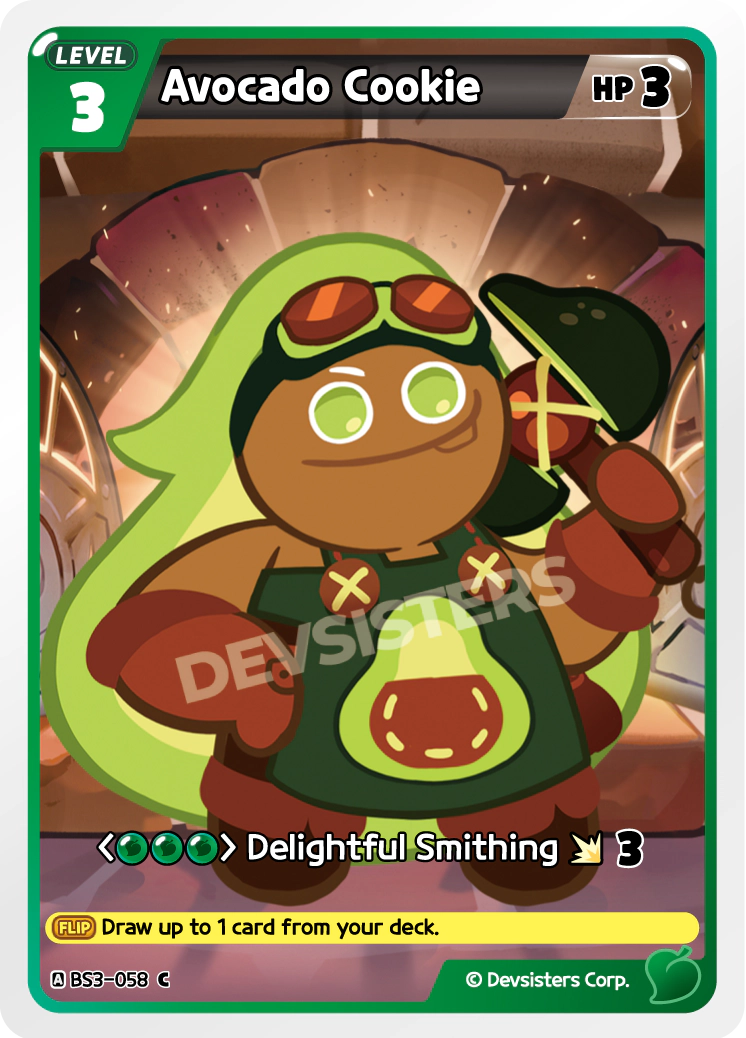 Avocado Cookie (BS3-058)
