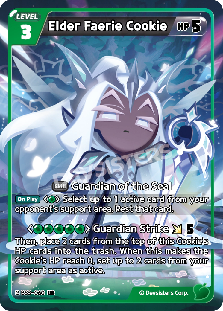 Elder Faerie Cookie (BS3-060)