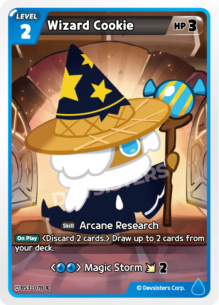 Wizard Cookie #BS3-078