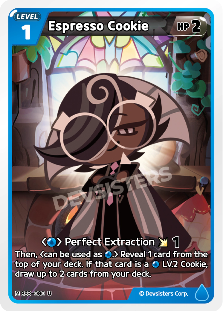 Espresso Cookie #BS3-080