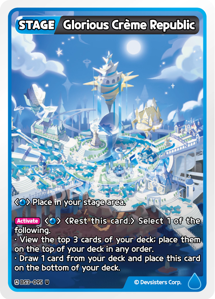Glorious Crème Republic (BS3-095)