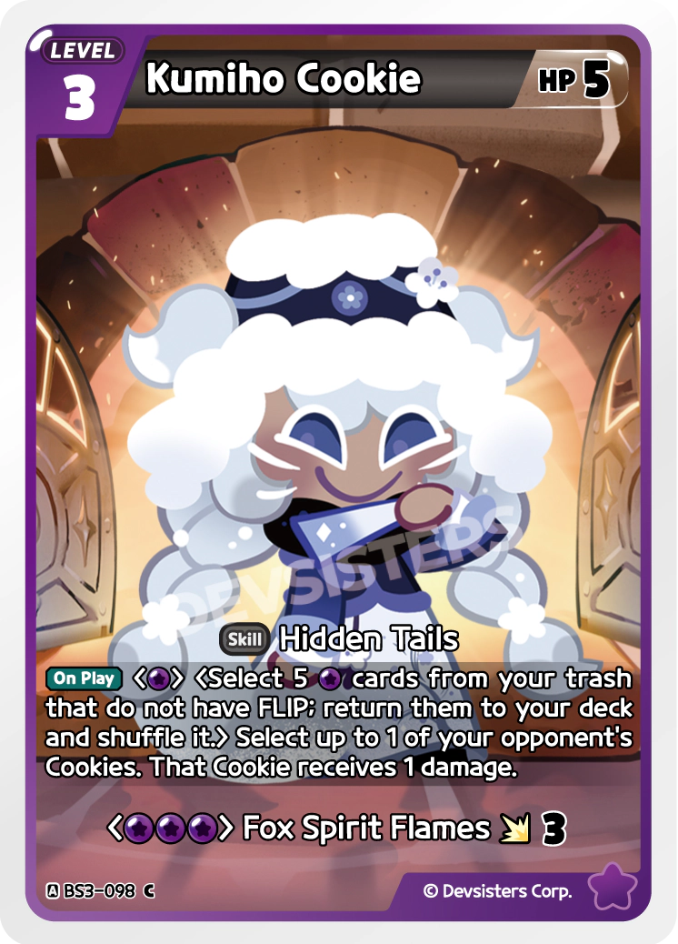 Kumiho Cookie (BS3-098)