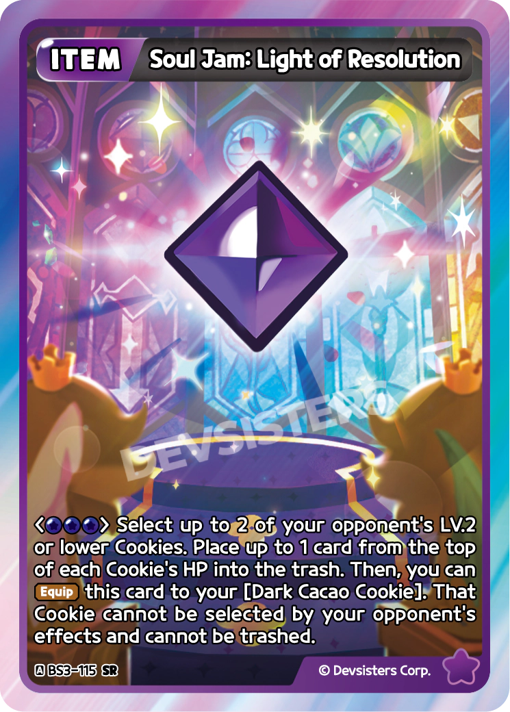Soul Jam: Light of Resolution (BS3-115)