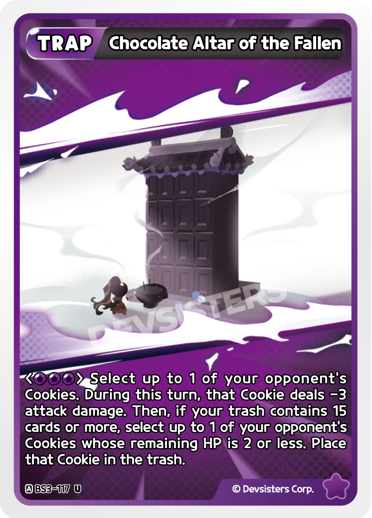 Chocolate Altar of the Fallen #BS3-117