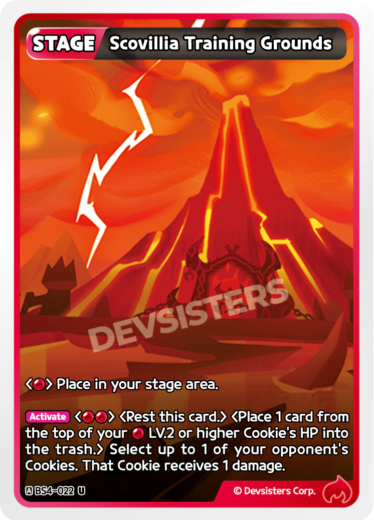 Scovillia Training Grounds #BS4-022