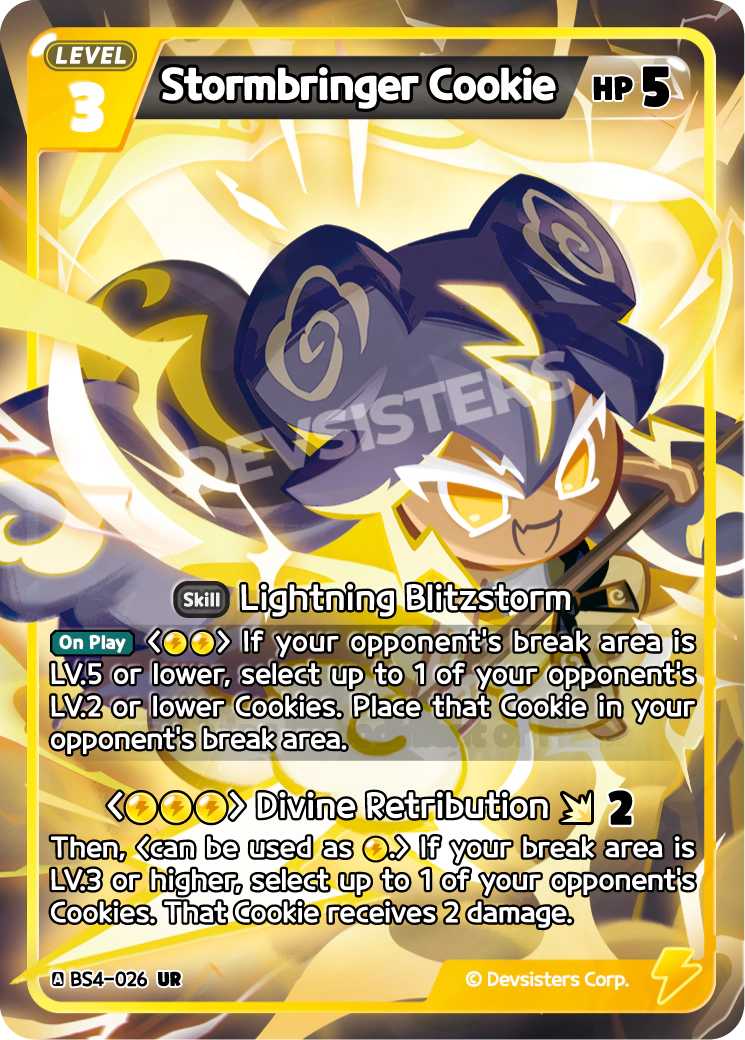 Stormbringer Cookie (BS4-026)
