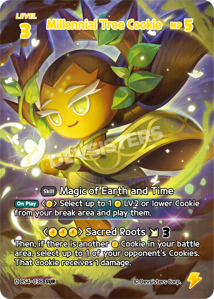 Millennial Tree Cookie (BS4-038@1)