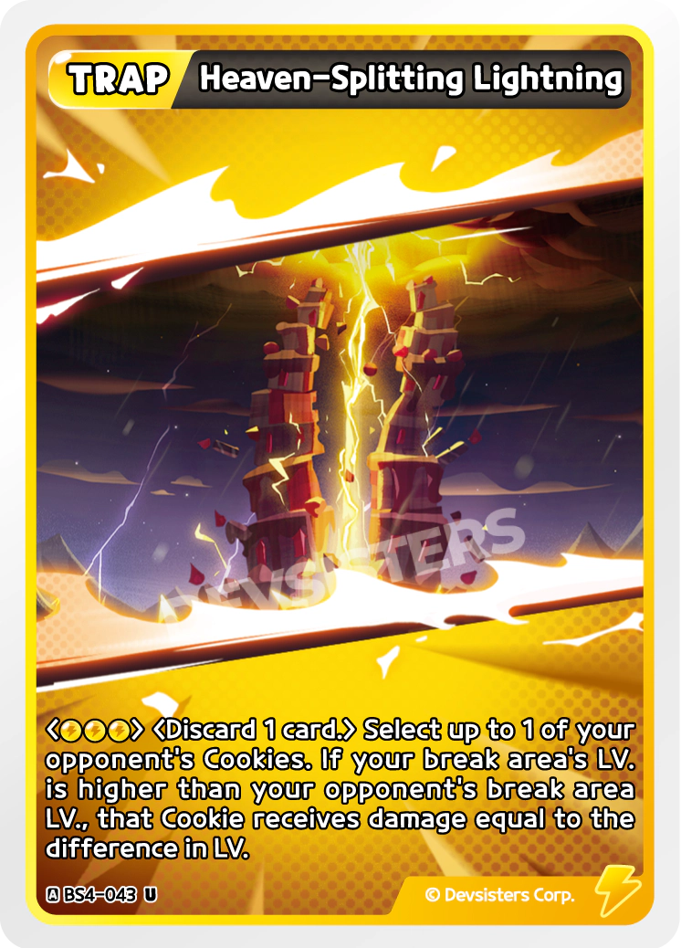 Heaven-Splitting Lightning (BS4-043)
