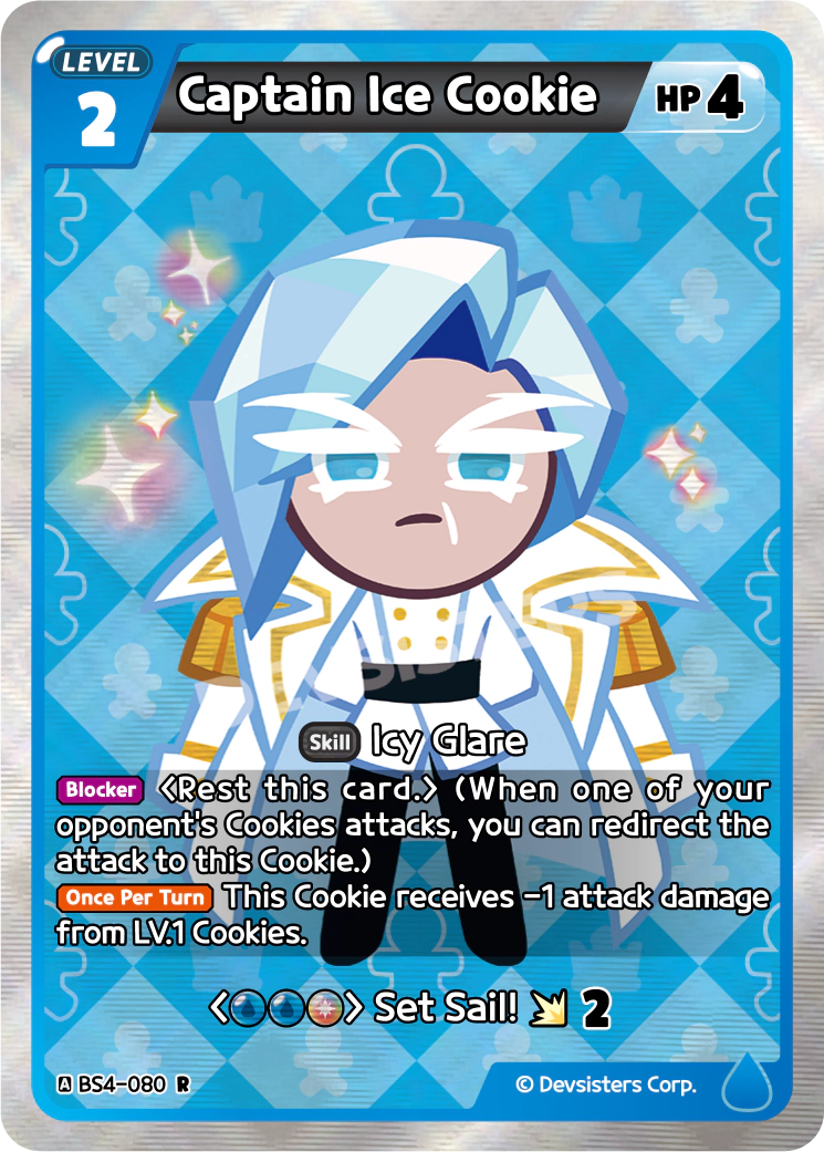Captain Ice Cookie (BS4-080)
