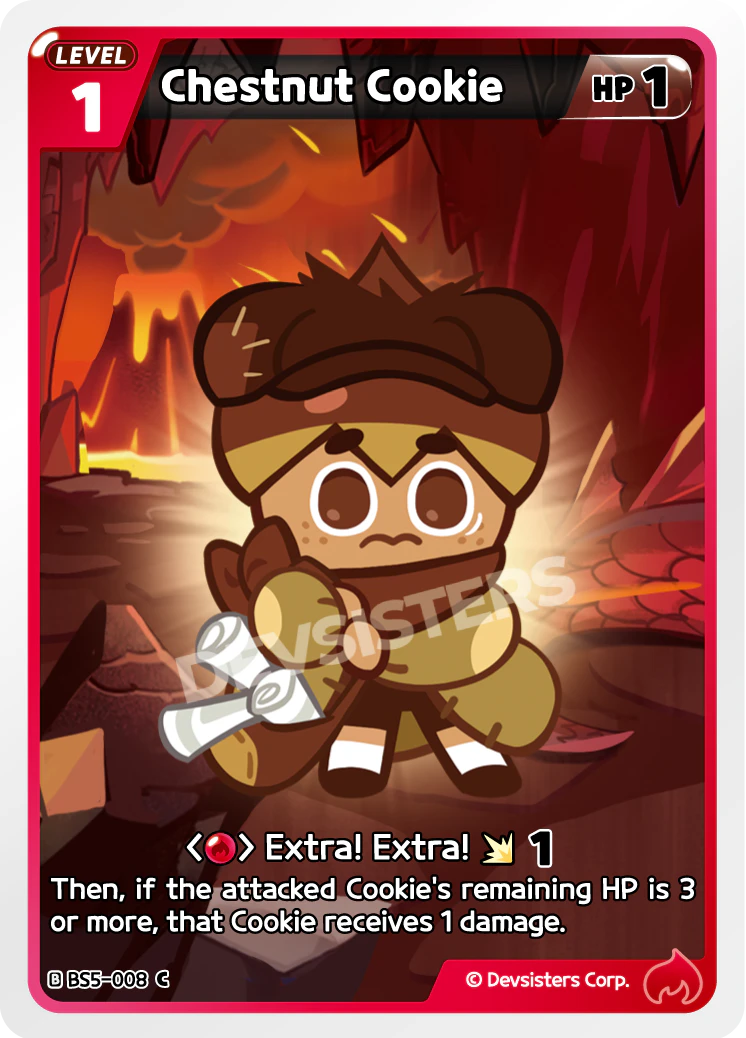 Chestnut Cookie #BS5-008