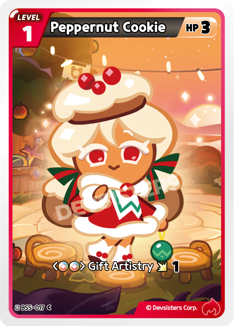 Peppernut Cookie #BS5-017