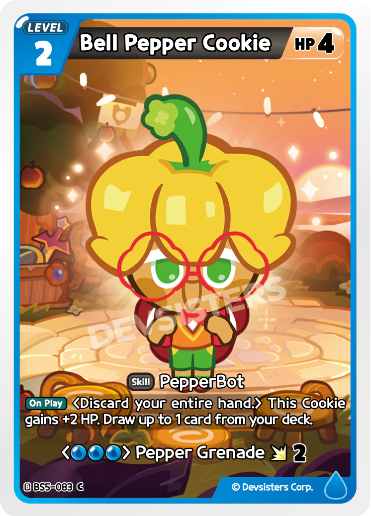 Bell Pepper Cookie #BS5-083