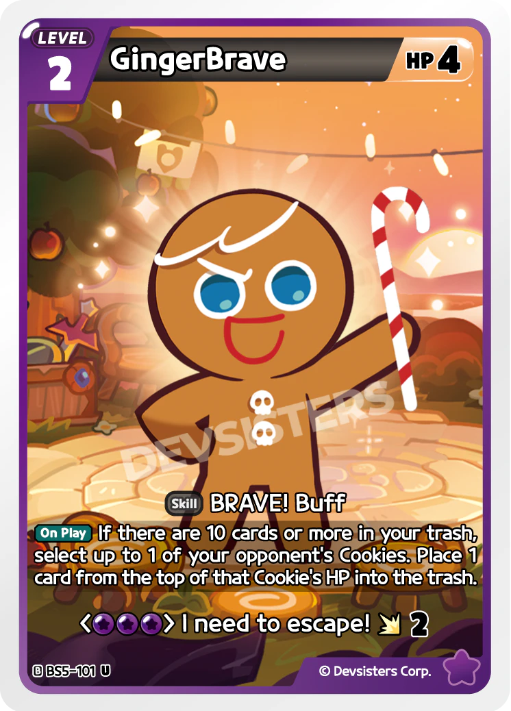 GingerBrave #BS5-101