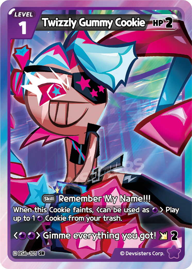 Twizzly Gummy Cookie #BS6-101