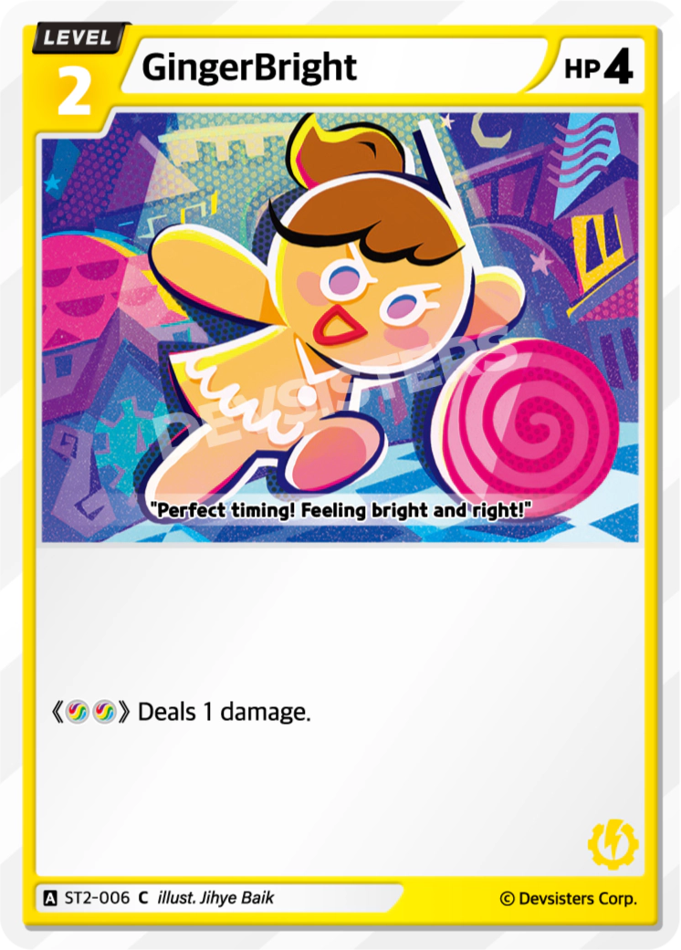 GingerBright #ST2-006