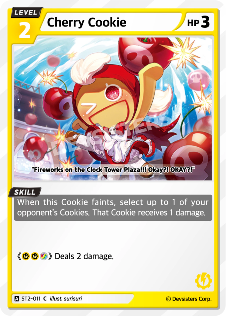 Cherry Cookie #ST2-011