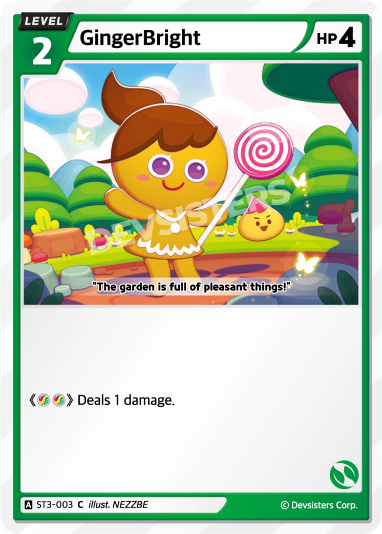 GingerBright #ST3-003