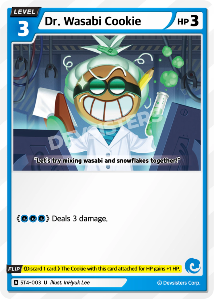 Dr. Wasabi Cookie #ST4-003