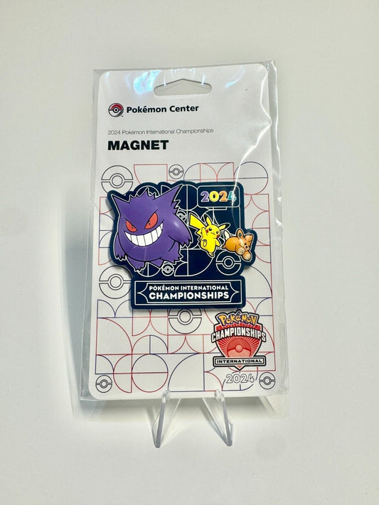 2024 Pokemon Center Exclusive NAIC Magnet International Championship Gengar