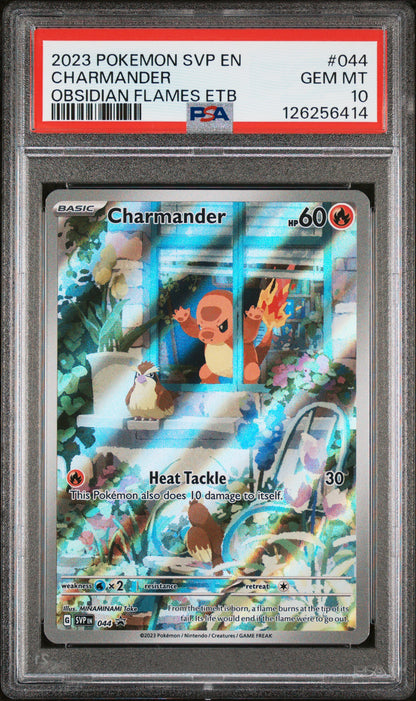 PSA 10 Charmander #044 Pokémon SVP Black Star Promos English 2023
