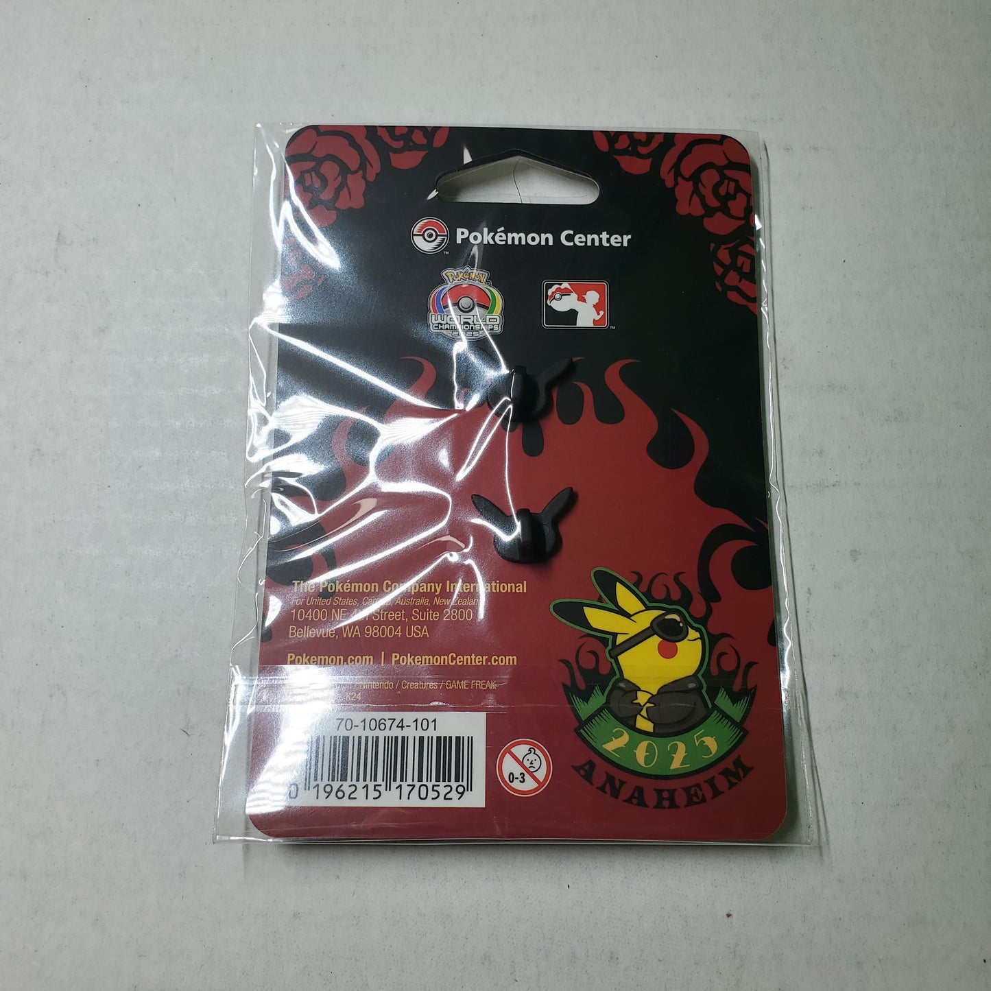 Pikachu Pin – Rockabilly – Pokemon World Championships 2025 Anaheim