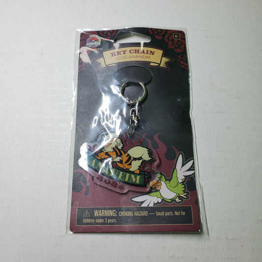 Arcanine Acrylic Keychain – Rockabilly – Pokemon World Championships 2025 Anaheim