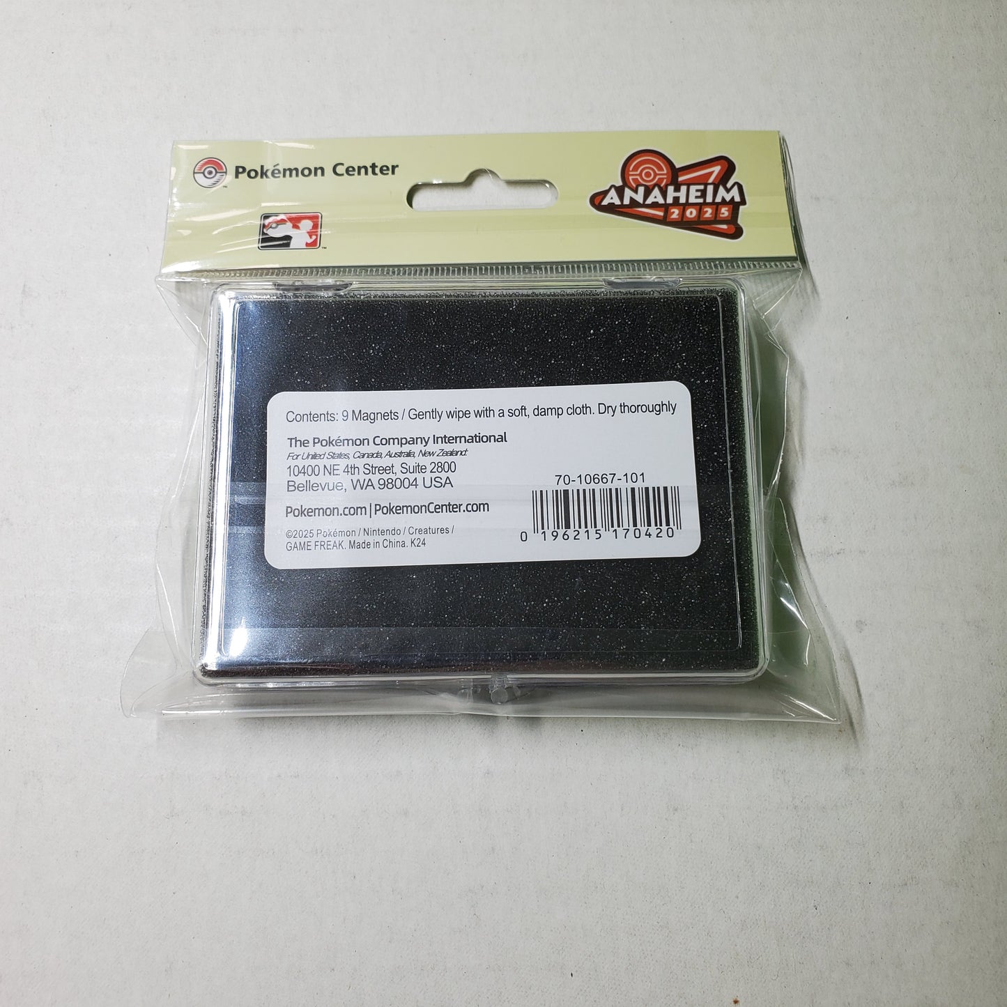 Car Scene 9pc Magnet Set – Pokemon World Championships 2025 Anaheim