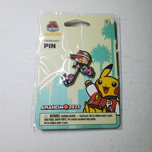 Toedscool Pin – Pokemon World Championships 2025 Anaheim